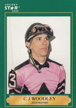 1991 Jockey Star Jockeys #207 C J Woodley Front